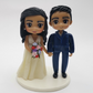 10cm Personalized Wedding Cake Toppers – Unique Custom Cake Topper of Bride and Groom | Gifts Sculpted From Photos | Clay Figurines Made of Air Dry Clay