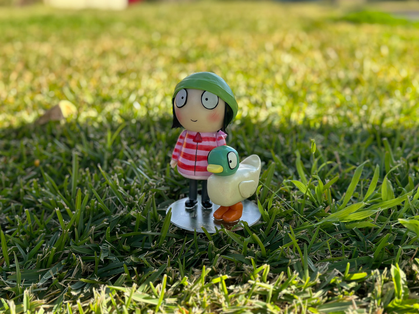 Sarah and Duck Cake Topper