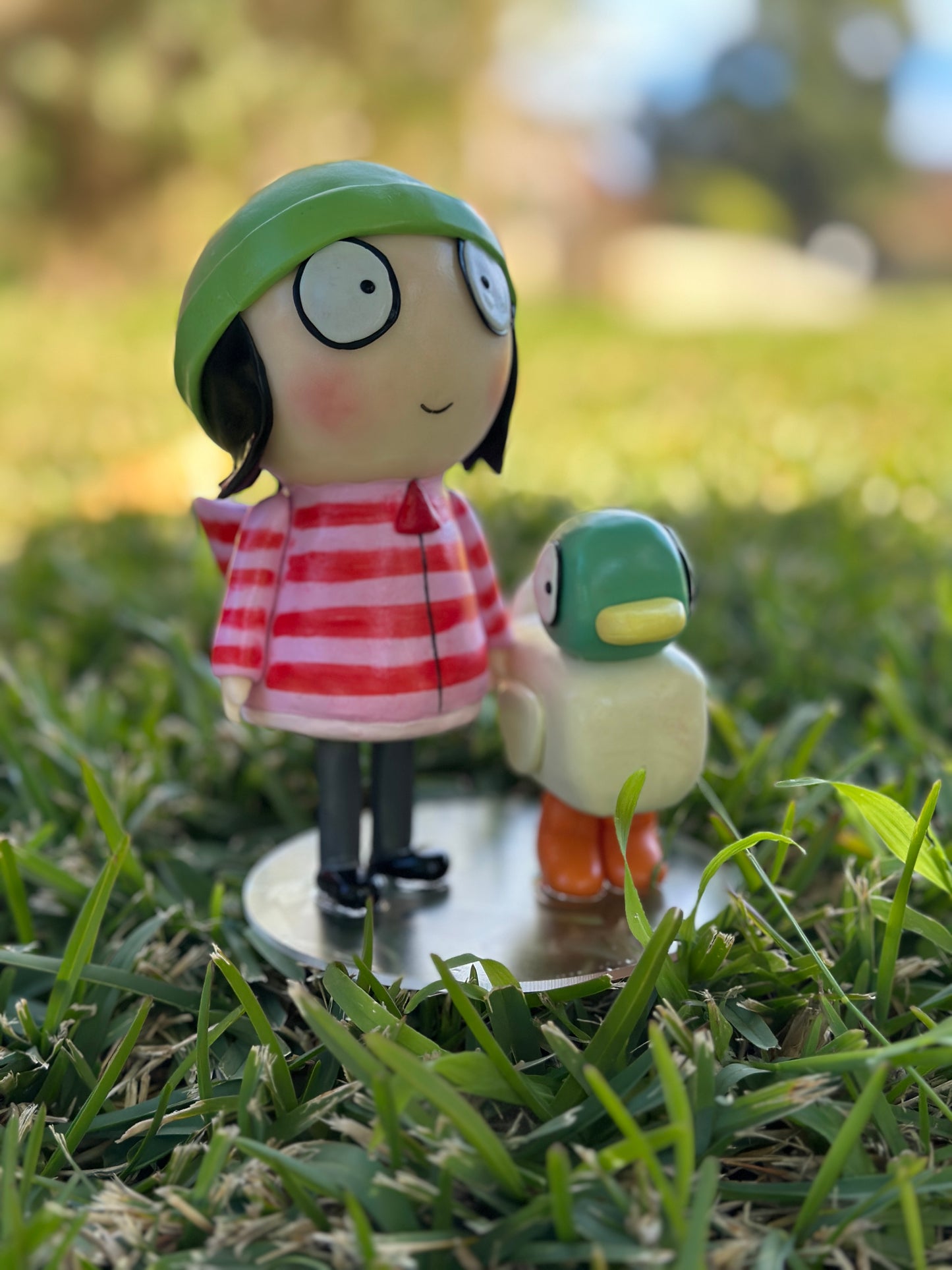 Sarah and Duck Cake Topper