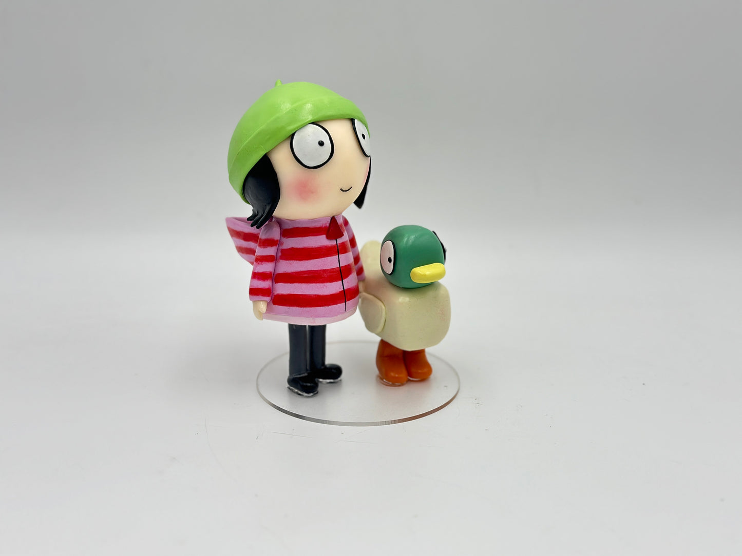 Sarah and Duck Cake Topper