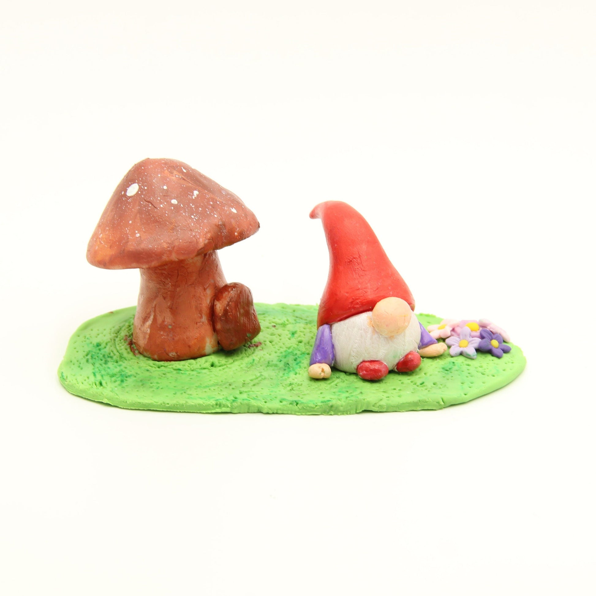 Teeny Tiny Handcrafted Mini Gnome - Adorable Gift for Potted Plants, Terrariums, and Fairy Garden