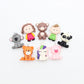 Handmade Cute Name Tag Keychain - Personalized School Bag Tags with Unicorn, Tiger, Dog, Cat, Panda, Koala, and More!