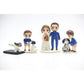 Custom made cake toppers with pet, personalized clay figurines for pet lovers, 10cm miniature clay for dog lovers, dog memorial gifts