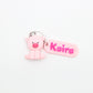 Handmade Cute Name Tag Keychain - Personalized School Bag Tags with Unicorn, Tiger, Dog, Cat, Panda, Koala, and More!