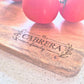 Personalized Acacia Wood Cutting Board with Family Name & Wedding Year | Aboriginal Design Serving Board | Unique Wedding Gift for Couples