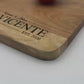 Personalized Acacia Wood Cutting Board with Family Name & Wedding Year | Aboriginal Design Serving Board | Unique Wedding Gift for Couples